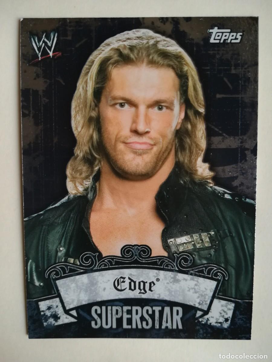 Trading cards: WWE Face Off N&ordm; S7. Edge. Superstar. Topps 2007.