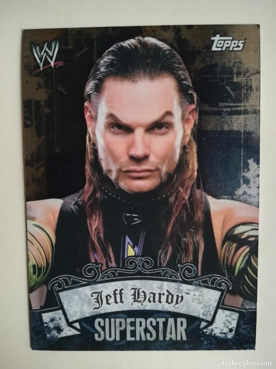Trading cards: WWE Face Off N&ordm; S9. Jeff Hardy. Superstar. Topps 2007.