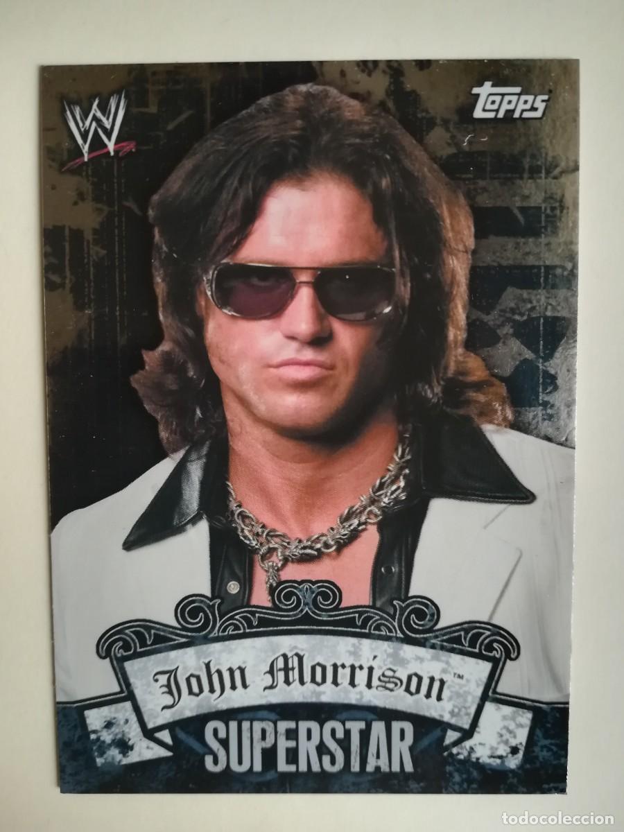 Trading cards: WWE Face Off N&ordm; S11. John Morrison. Superstar. Topps 2007.