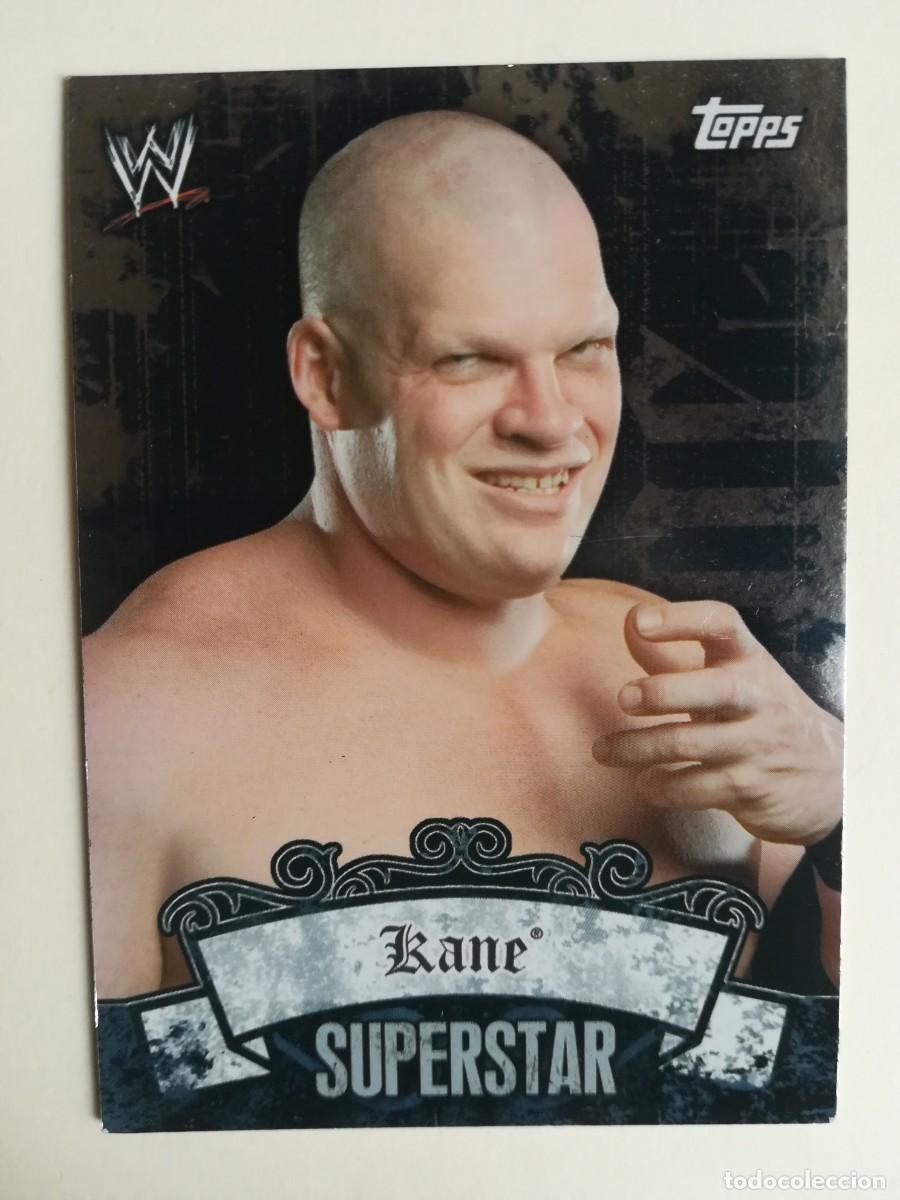 Trading cards: WWE Face Off N&ordm; S12. Kane. Superstar. Topps 2007.