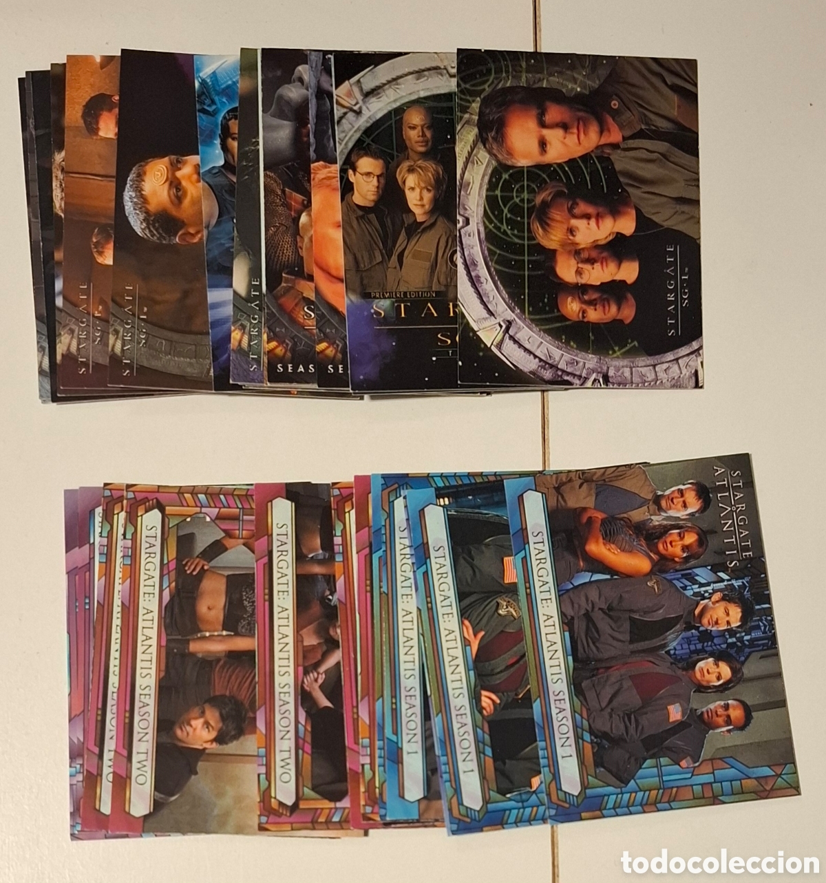 Trading cards: Stargate SG1 y Atlantis lote promocionales card