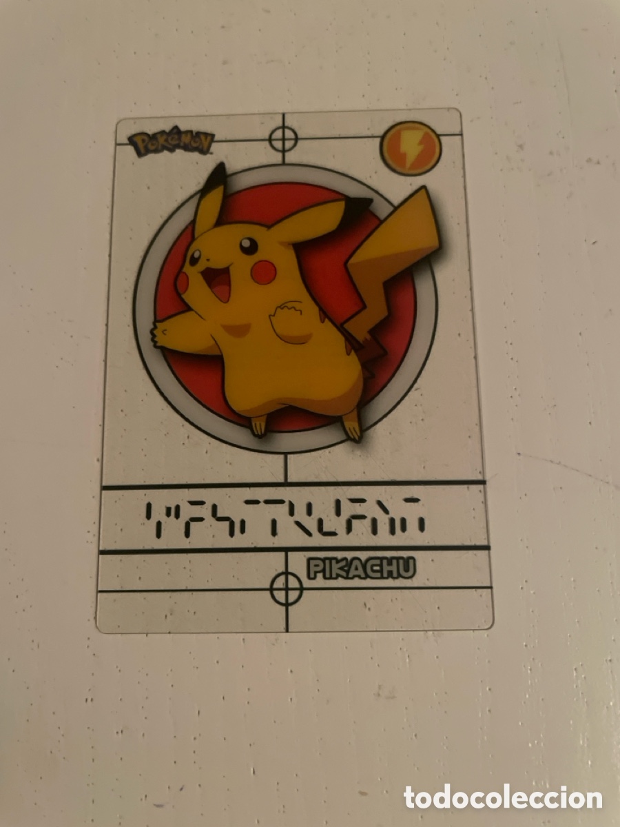 Trading cards: POKEMON MAGIC MESSAGE CARDS PIKACHU