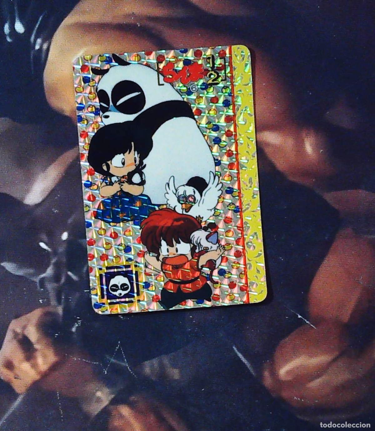 Trading cards: ranma bandai card trading card carddass 1991 prism card 06 6