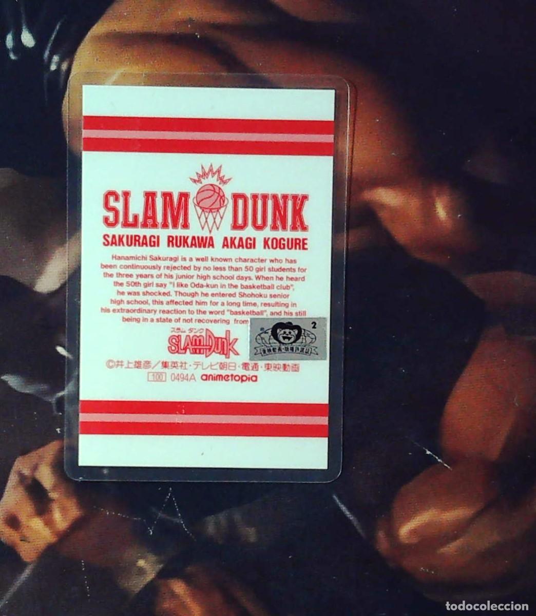 Trading cards: SLAM DUNK RAMI CARD 0494 A ANIMETOPIA - Foto 2