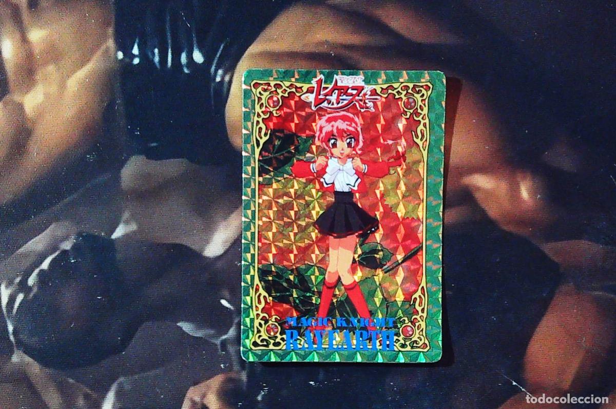 Trading cards: magic knight rayearth sega amada 1995 prism card lc-1