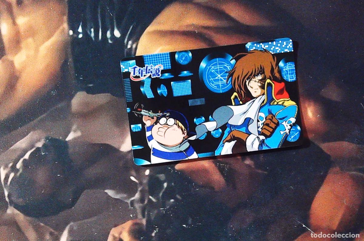Trading cards: leiji matsumoto captain harlock albator senen densetsu tohato 2000 cosmo warriors card 25