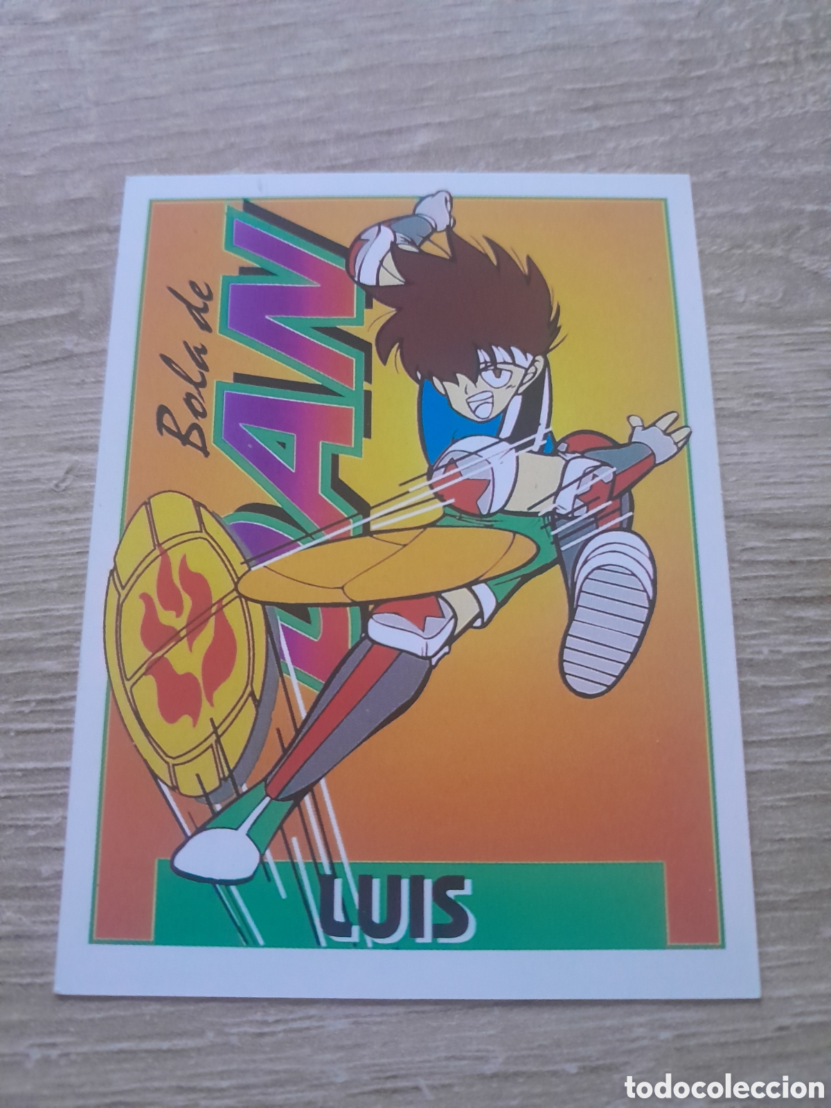 Trading cards: bola de dan n&ordm; 65 luis