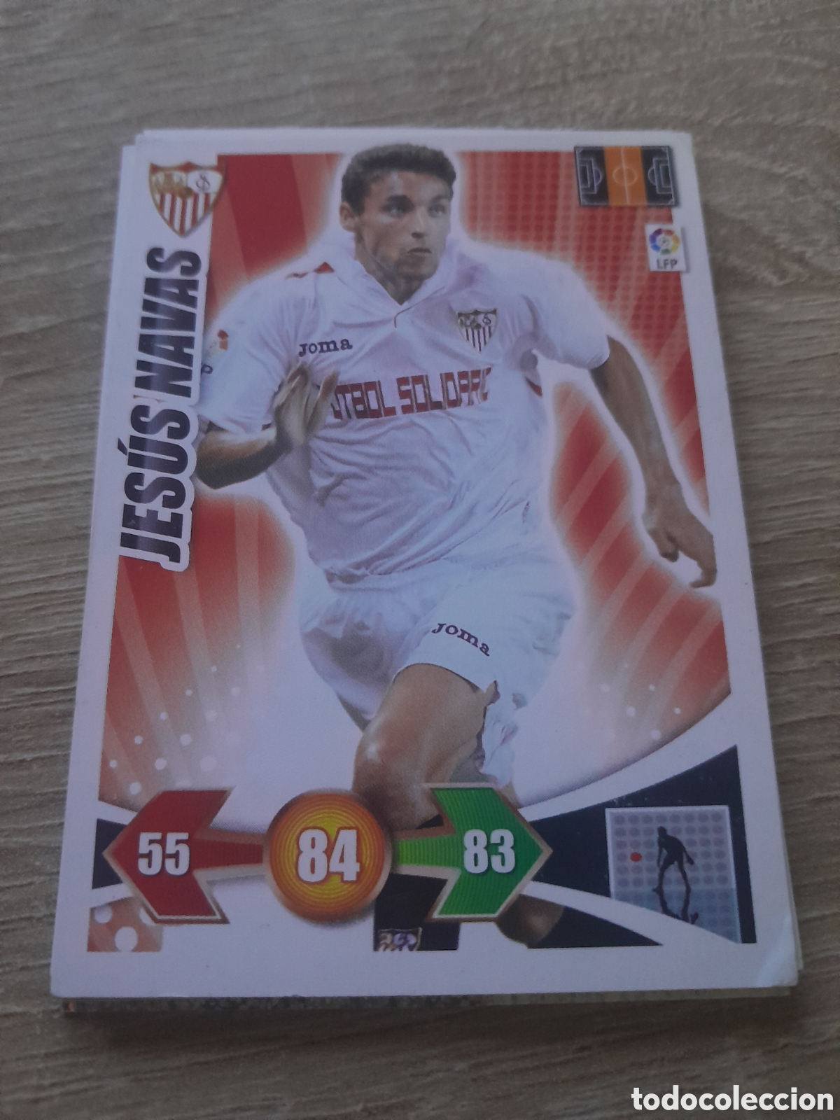Trading cards: adrenalyn xl 2009 2010 jesus navas