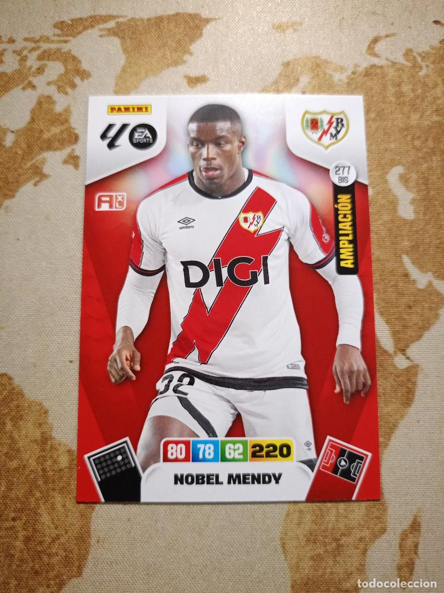 Trading cards: Rayo Vallecano 277 bis NOBEL MENDY Adrenalyn 2025-26