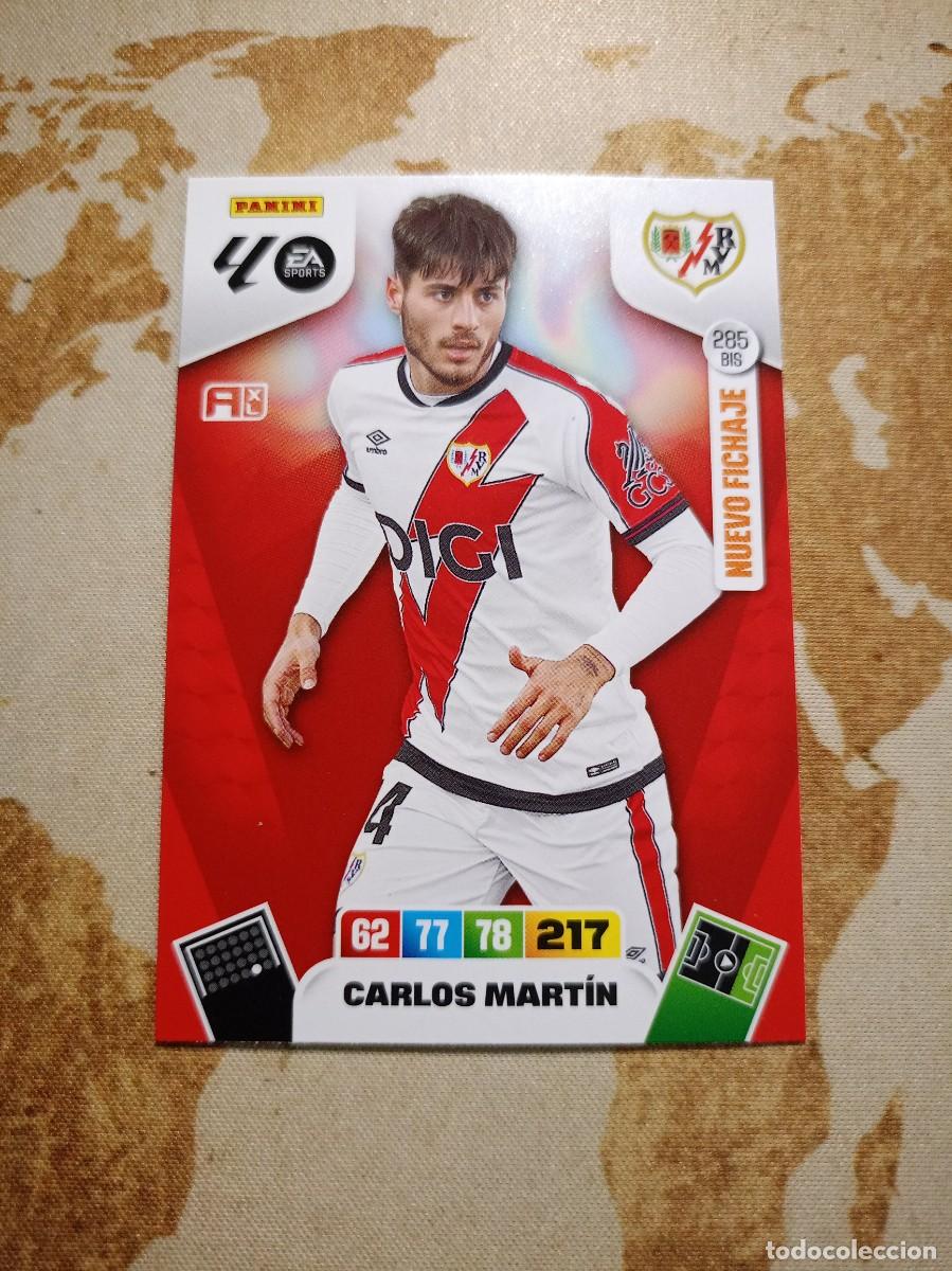 Trading cards: Rayo Vallecano 285 bis CARLOS MART&Iacute;N Adrenalyn 2025-26