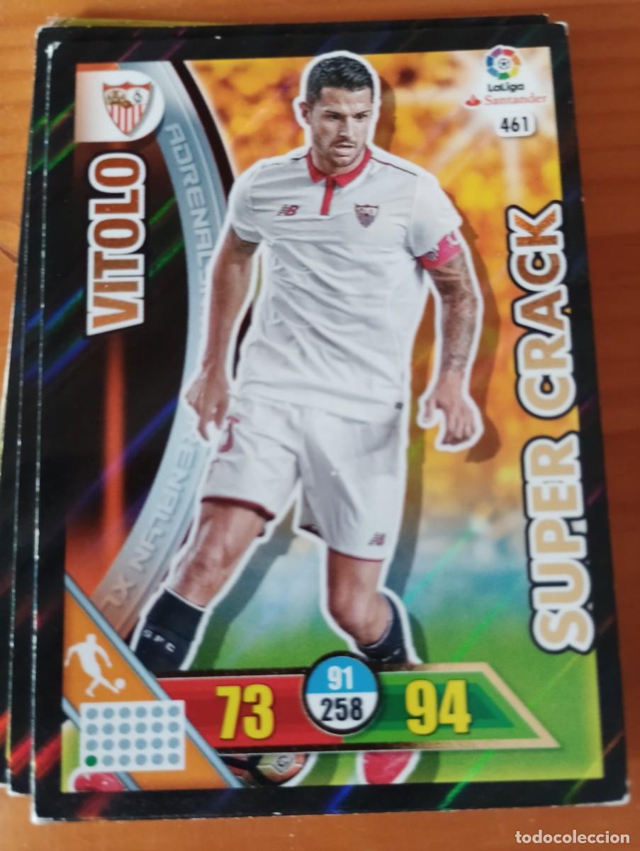 Trading cards: VITOLO N&ordm; 461 (SEVILLA) SUPER CRACK - ADRENALYN XL 2016 2017 16 17 - SUPERCRACK
