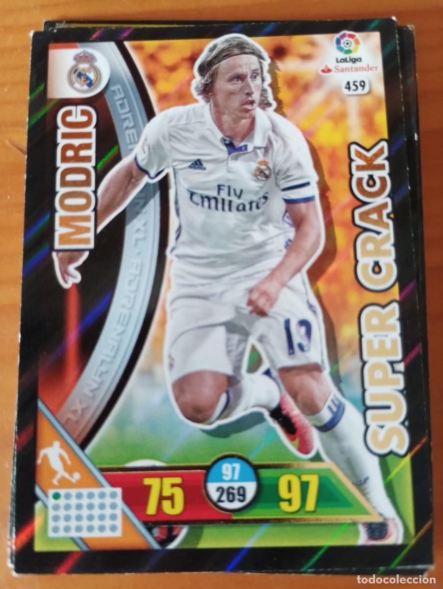 Trading cards: ADRENALYN XL 2016-2017 PANINI N&ordm; 459 MODRIC SUPER CRACK.LIGA 16/17 REAL MADRID