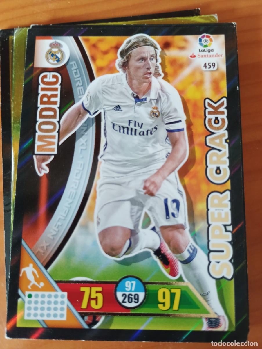 Trading cards: ADRENALYN XL 2016-2017 PANINI N&ordm; 459 MODRIC SUPER CRACK.LIGA 16/17 REAL MADRID