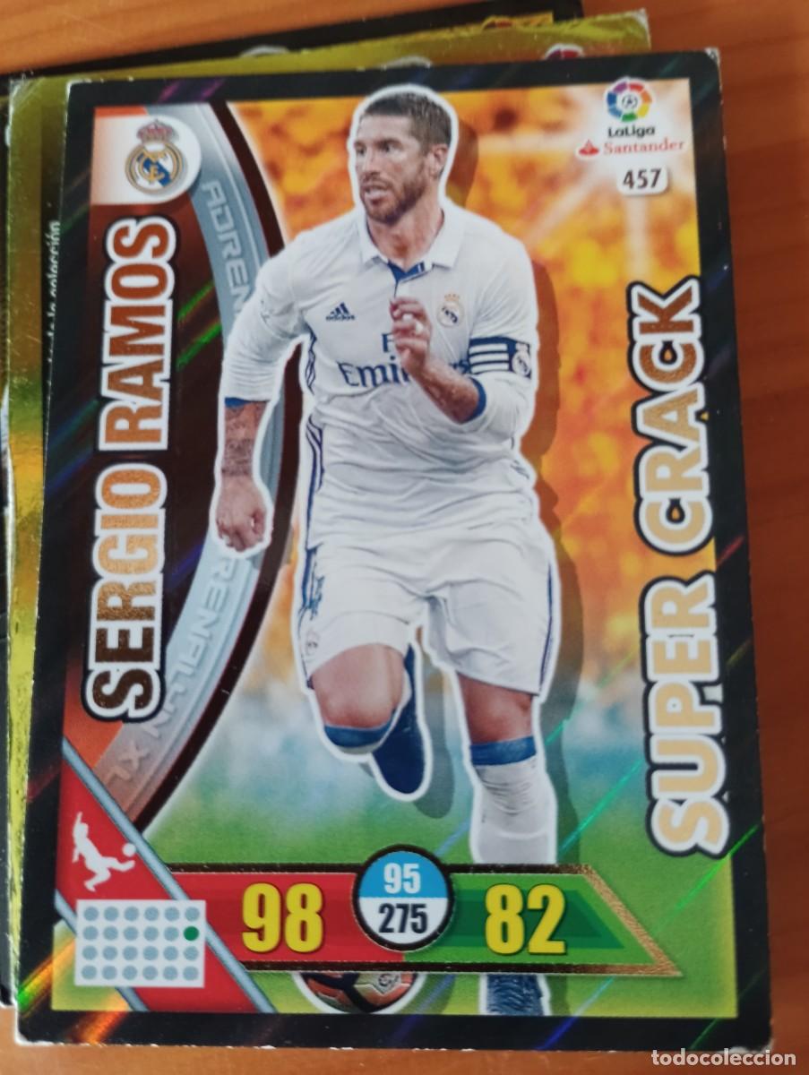 Trading cards: ADRENALYN XL 2016 16 - 2017 17 - N&ordm; 457 SERGIO RAMOS - REAL MADRID - SUPER CRACK