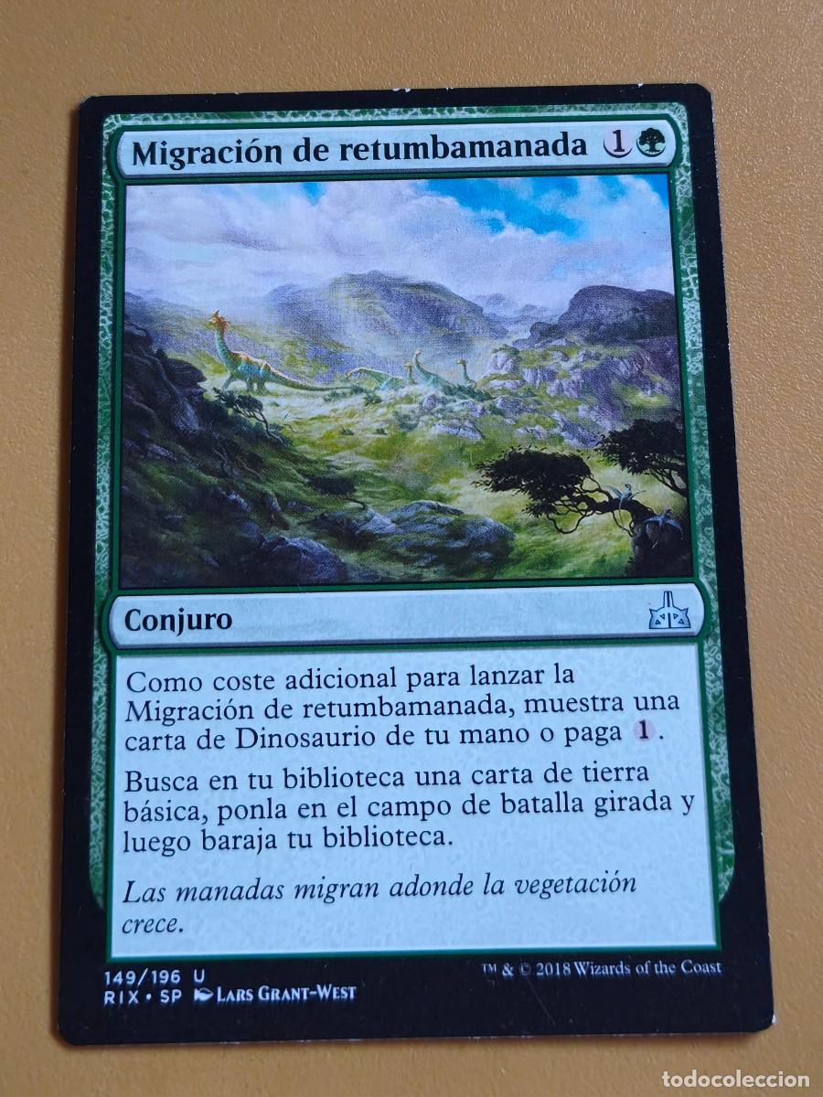 Trading cards: magic the gathering, migracion de retumbamanada
