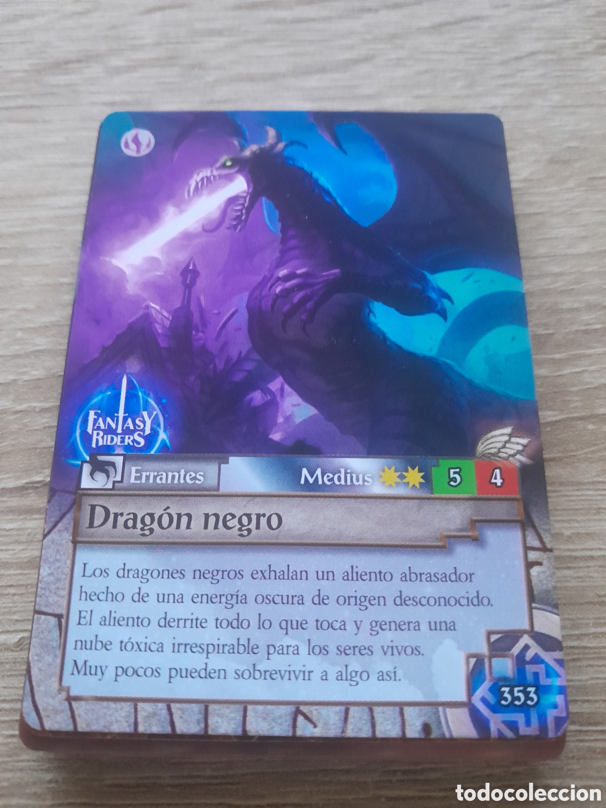 Trading cards: CROMO N&ordm; 353 Fantasy Riders 3 - El resurgir de los Dragones
