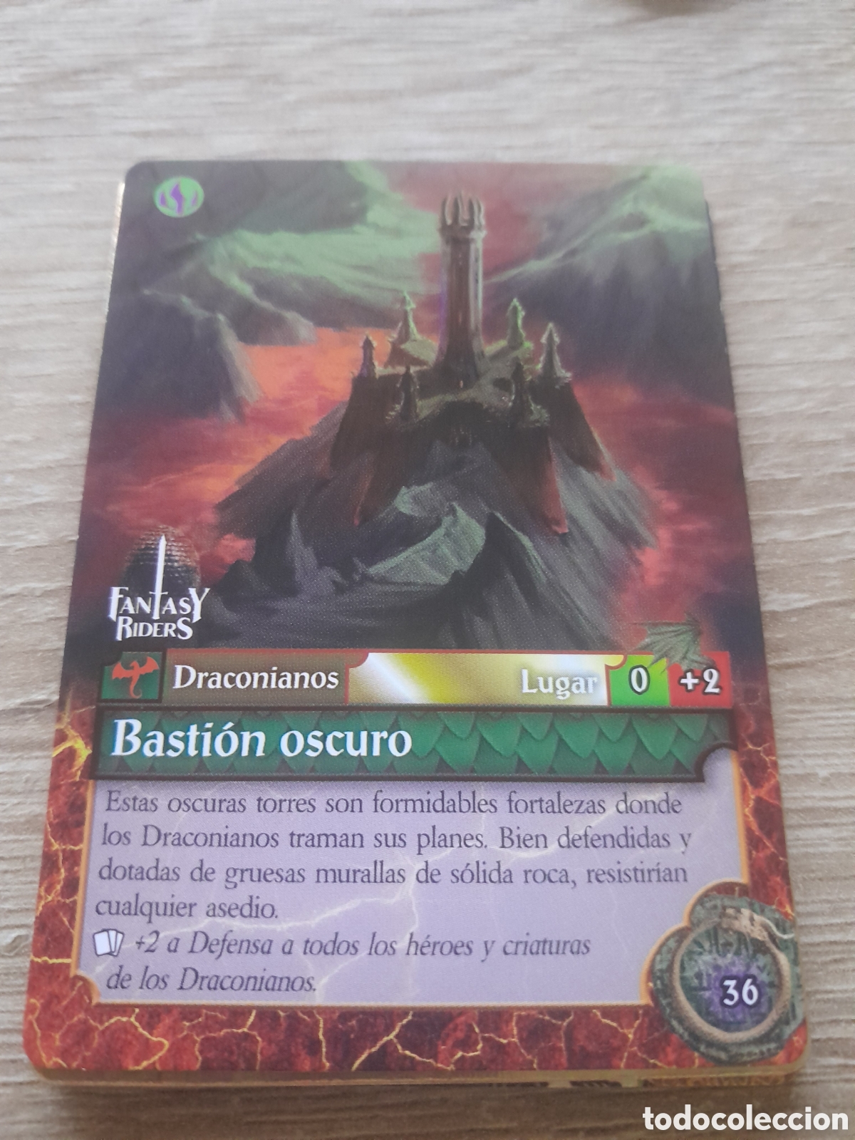 Trading cards: CROMO N&ordm; 36 Fantasy Riders 3 - El resurgir de los Dragones