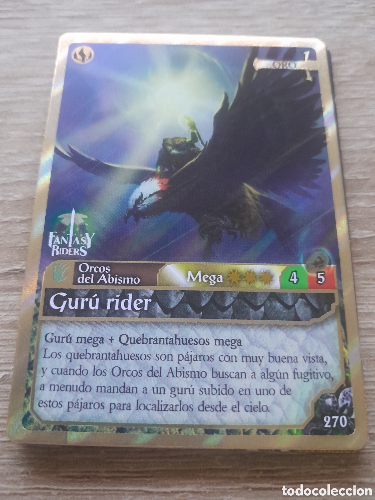 Trading cards: CROMO N&ordm; 270 Fantasy Riders 3 - El resurgir de los Dragones