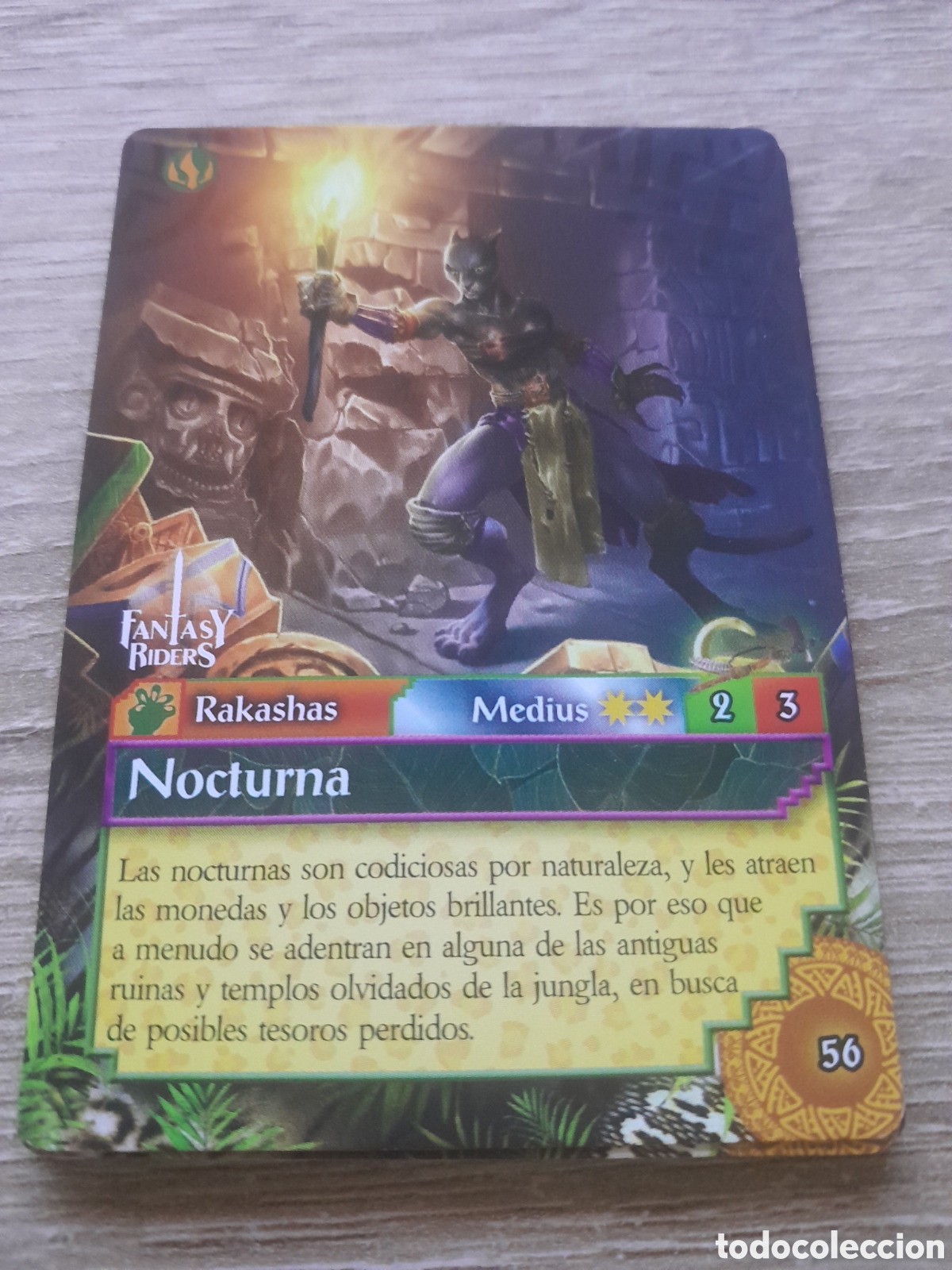Trading cards: CROMO N&ordm; 56 Fantasy Riders 3 - El resurgir de los Dragones