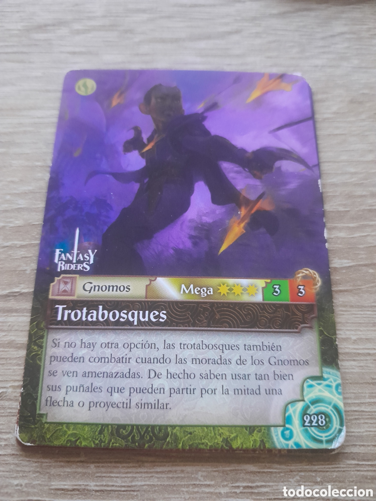 Trading cards: CROMO N&ordm; 228 Fantasy Riders 3 - El resurgir de los Dragones