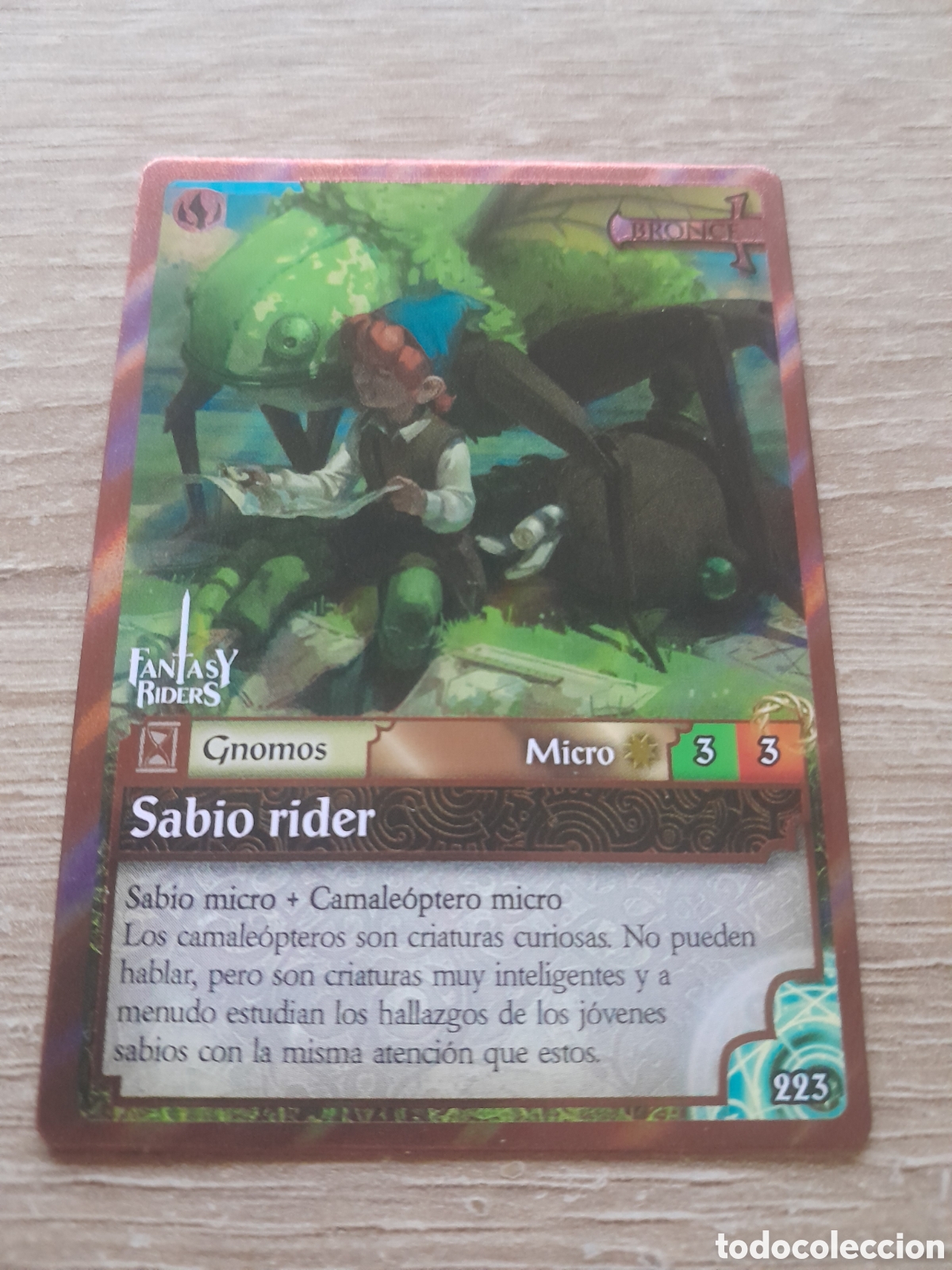 Trading cards: CROMO N&ordm; 223 Fantasy Riders 3 - El resurgir de los Dragones
