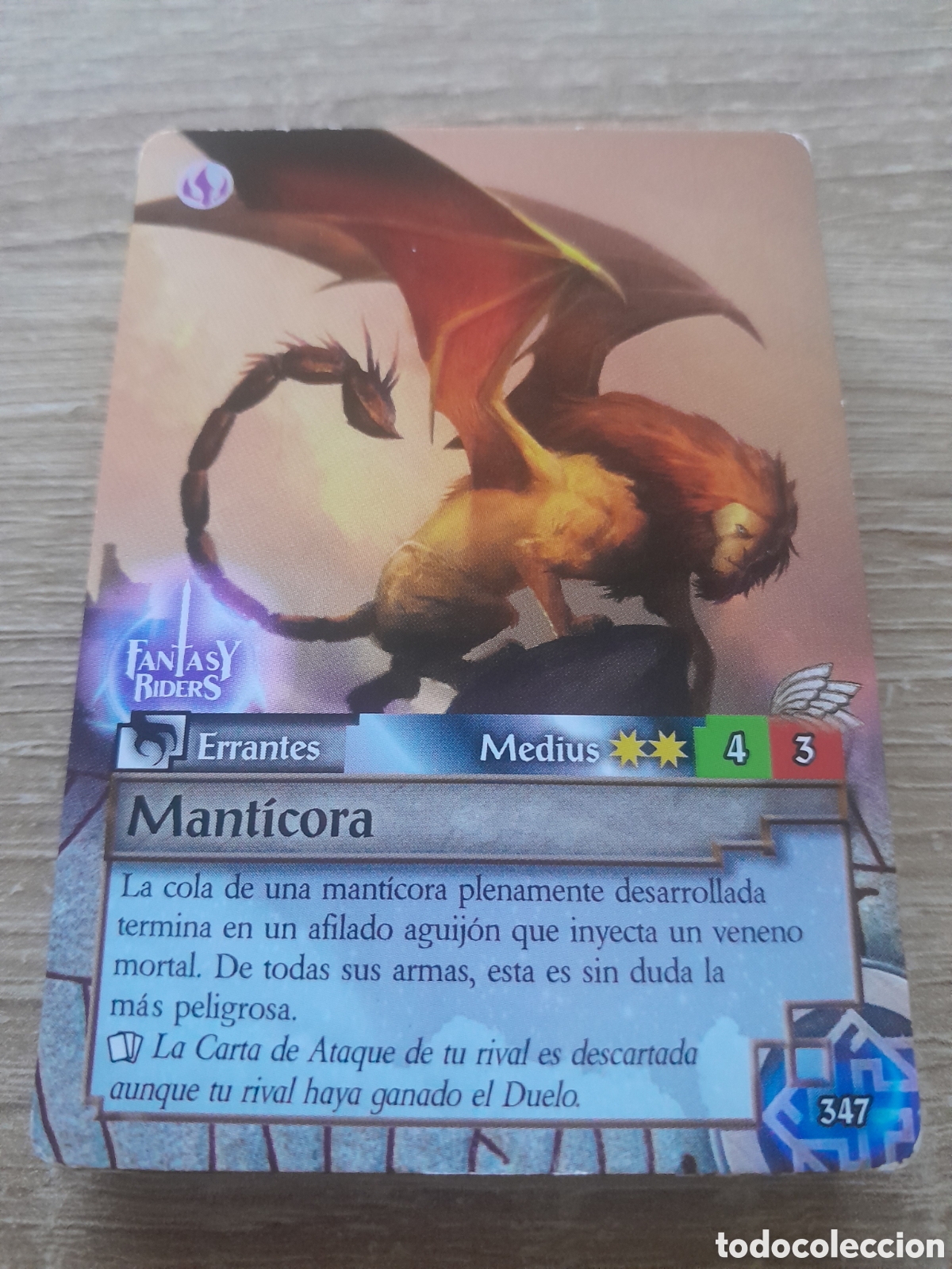 Trading cards: CROMO N&ordm; 347 Fantasy Riders 1 - Primera coleccion