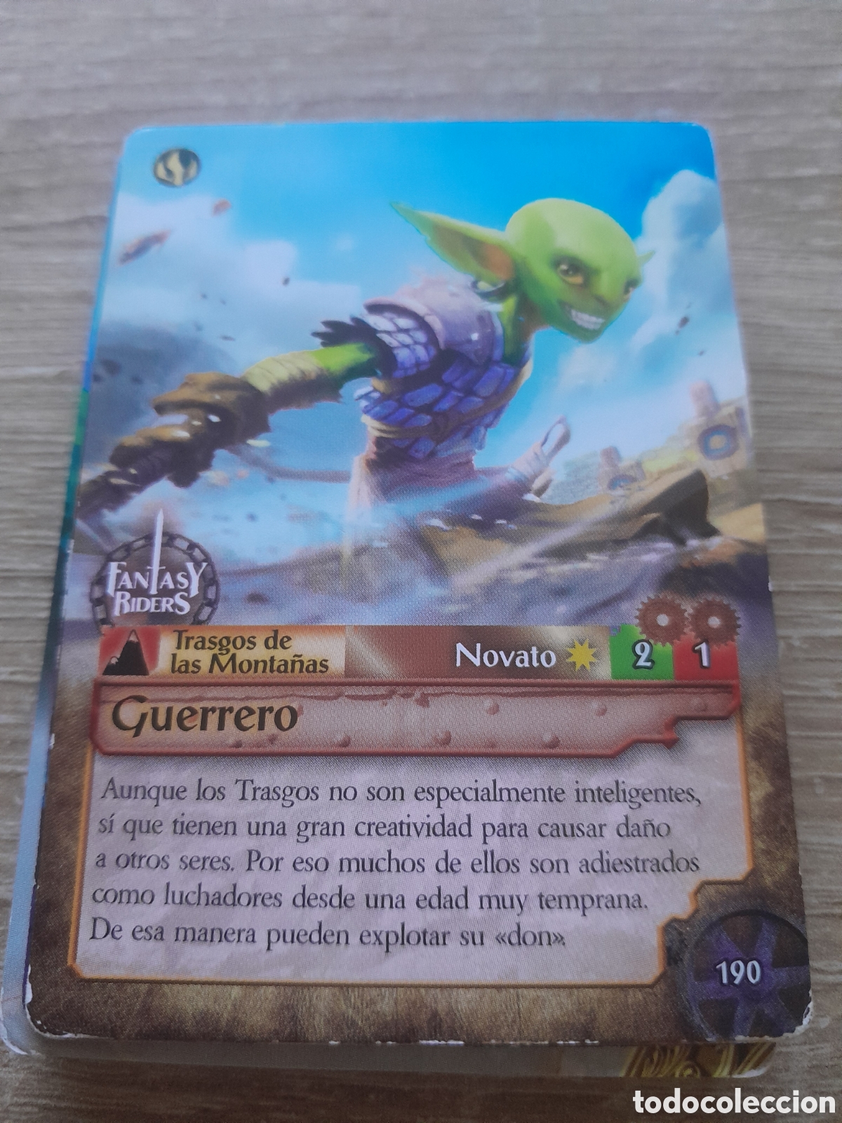 Trading cards: CROMO N&ordm; 190 Fantasy Riders 1 - Primera coleccion