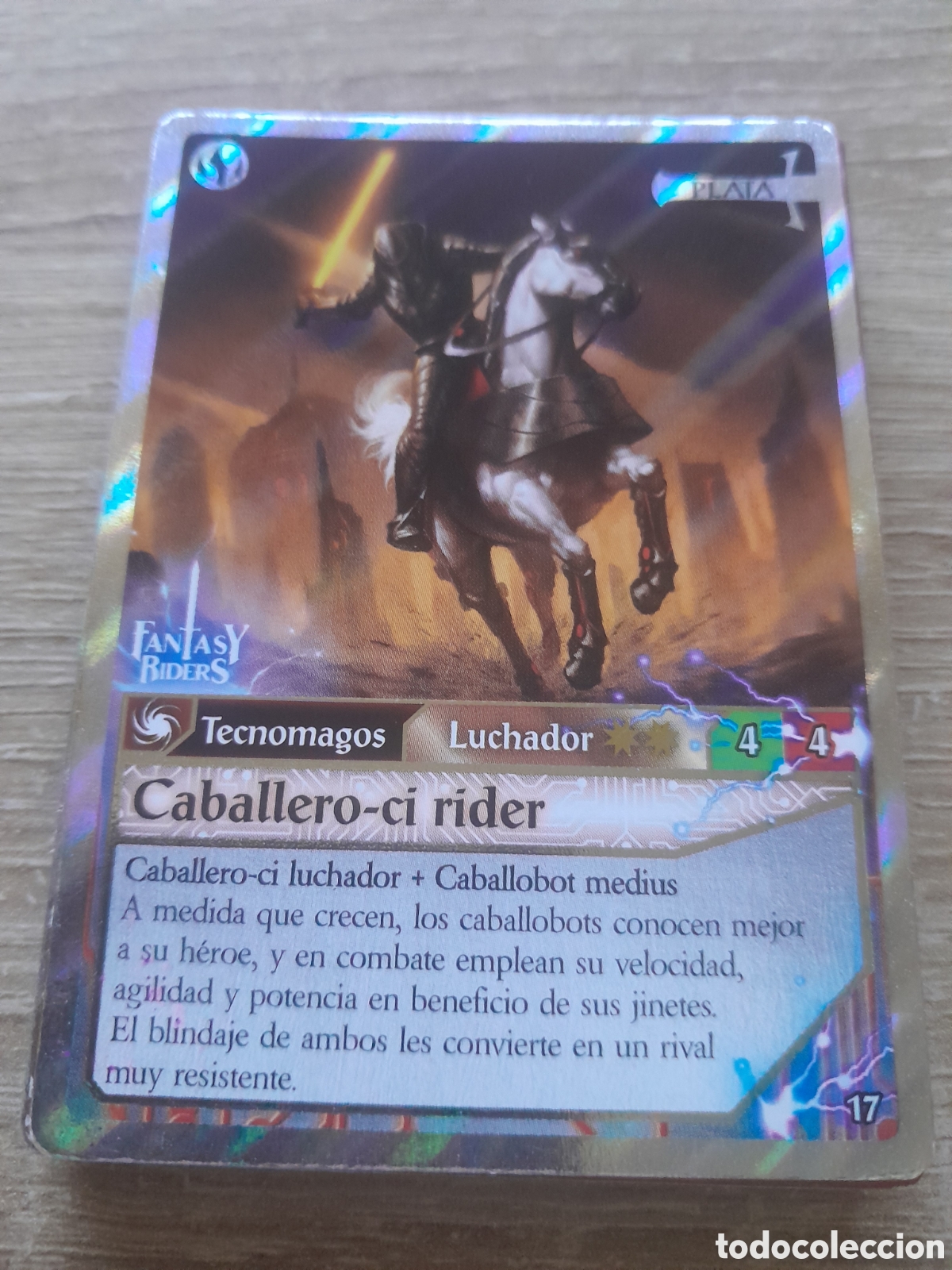 Trading cards: CROMO N&ordm; 17 Fantasy Riders 1 - Primera coleccion