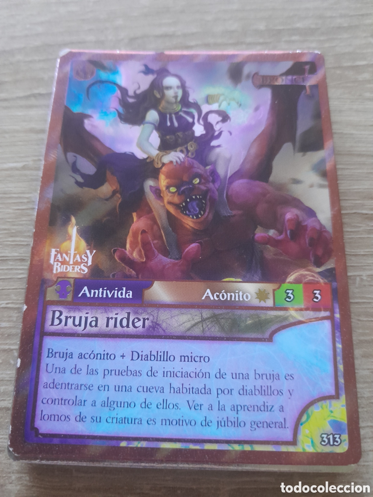 Trading cards: CROMO N&ordm; 313 Fantasy Riders 1 - Primera coleccion