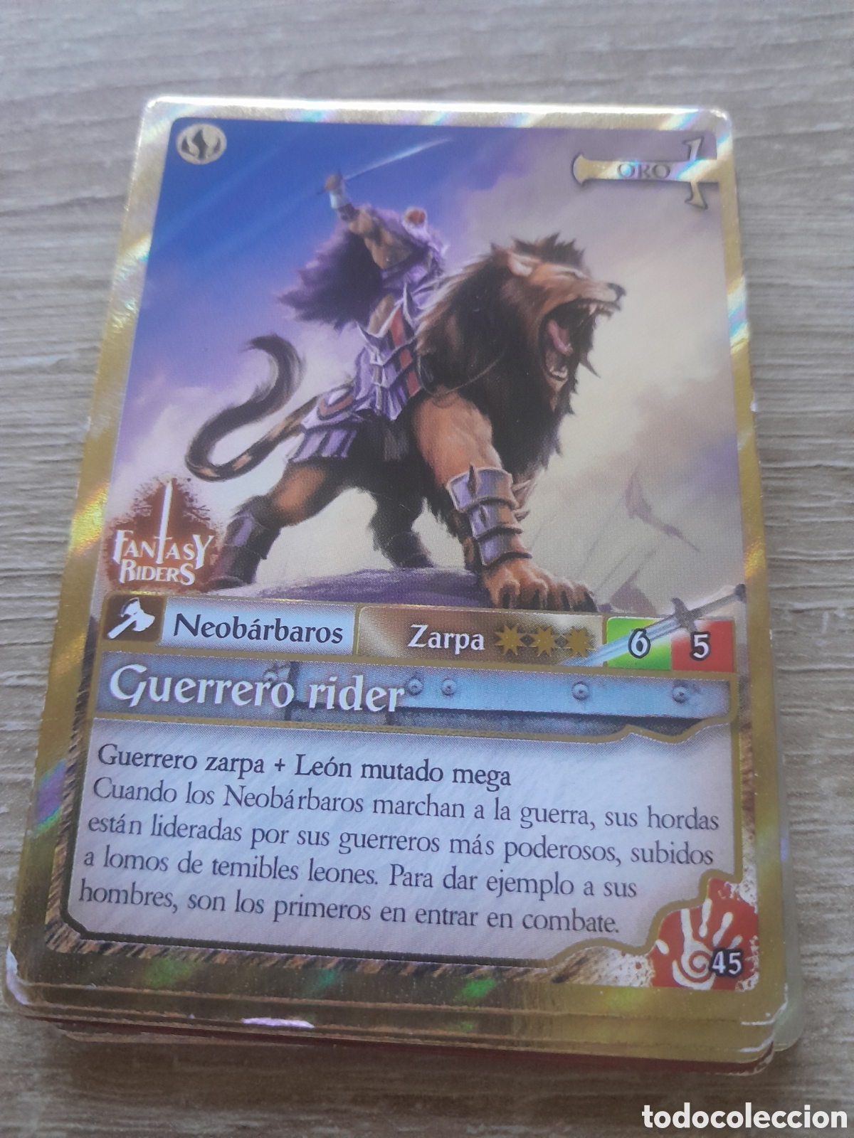 Trading cards: CROMO N&ordm; 45 Fantasy Riders 1 - Primera coleccion