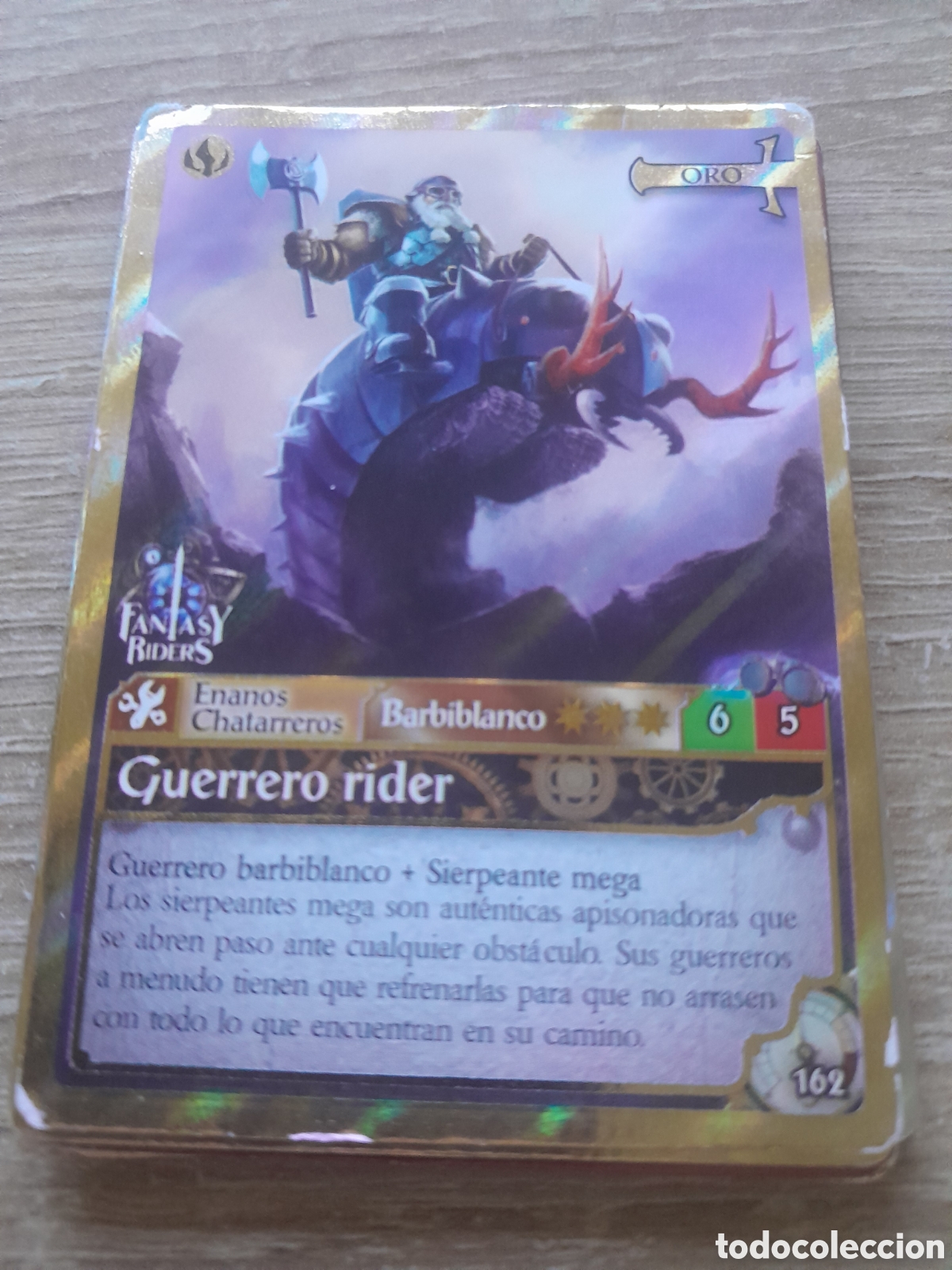 Trading cards: CROMO N&ordm; 162 Fantasy Riders 1 - Primera coleccion