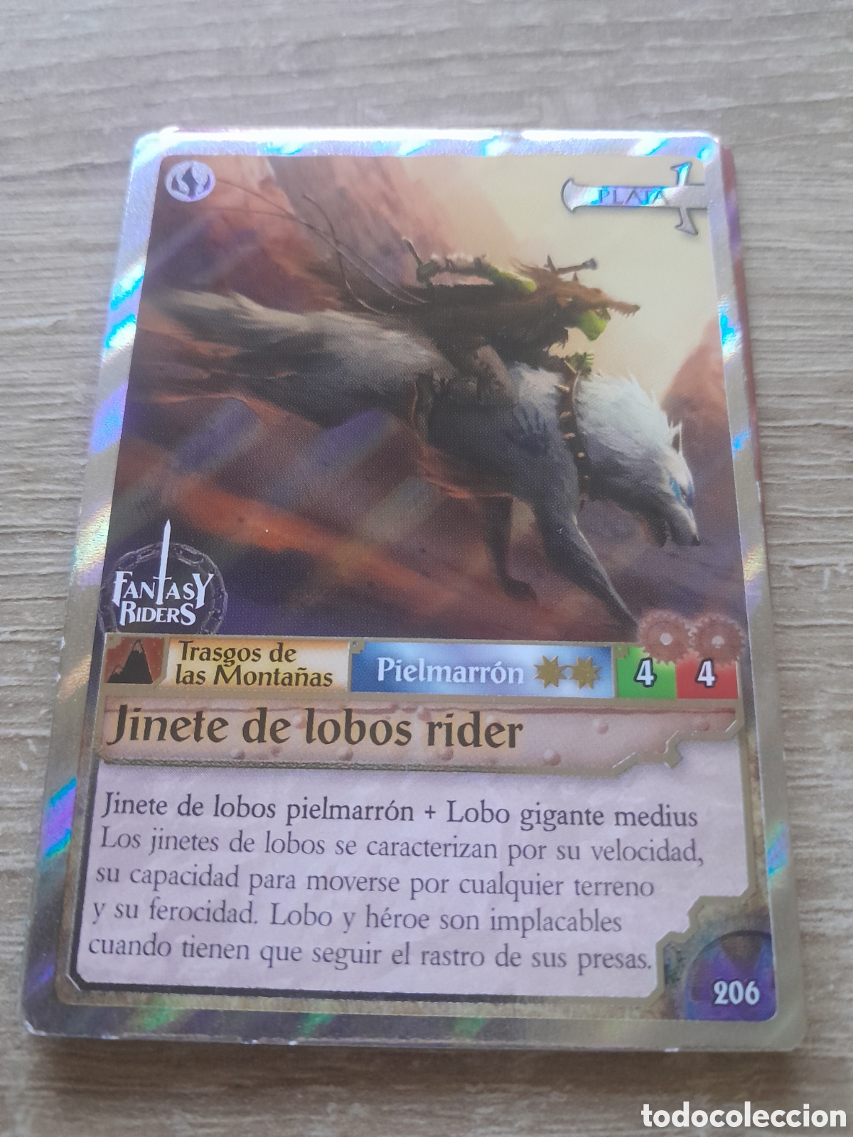 Trading cards: CROMO N&ordm; 206 Fantasy Riders 1 - Primera coleccion