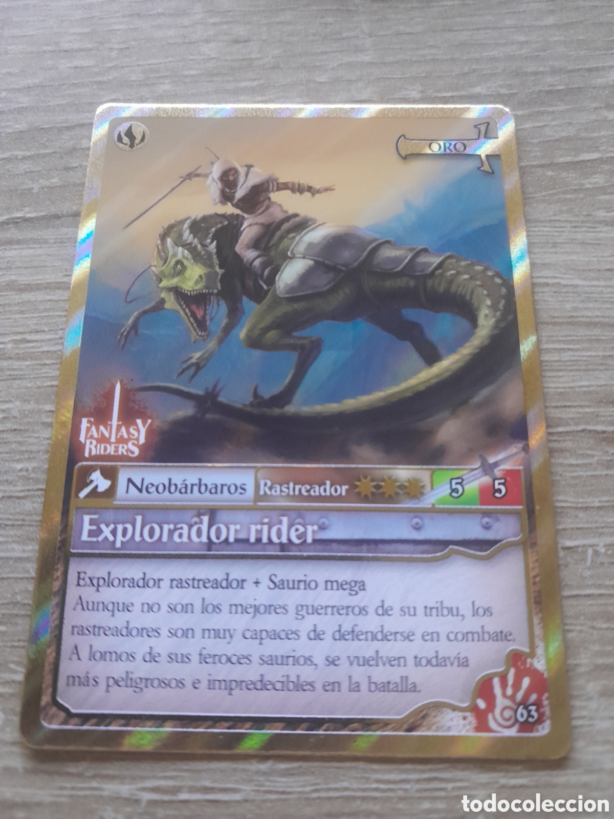 Trading cards: CROMO N&ordm; 63 Fantasy Riders 1 - Primera coleccion