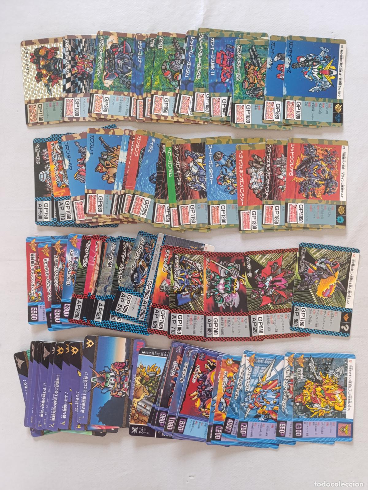 Trading cards: LOTE 97 CARDDASS SD GUNDAM - BANDAI 1990 / 1991 / 1992 - CARD / JAPON (Q7A)