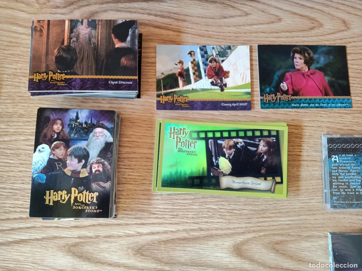 Trading cards: Lote Cromos Harry Potter Trading Cards Prisionero de Azkaban Sorcerer's Stone Artbox Especiales