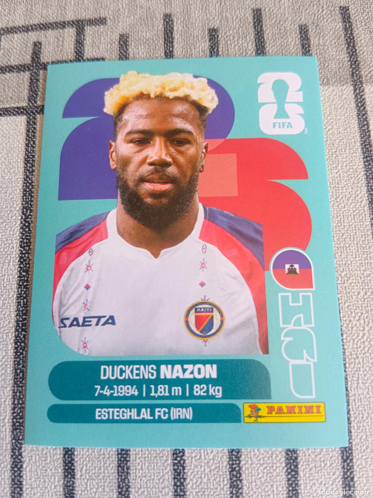 Trading cards: MUNDIAL 2026 ESTADOS UNIDOS USA MEXICO MEJICO CANADA HAI 18 HAI18 DUCKENS NAZON HAITI FIFA