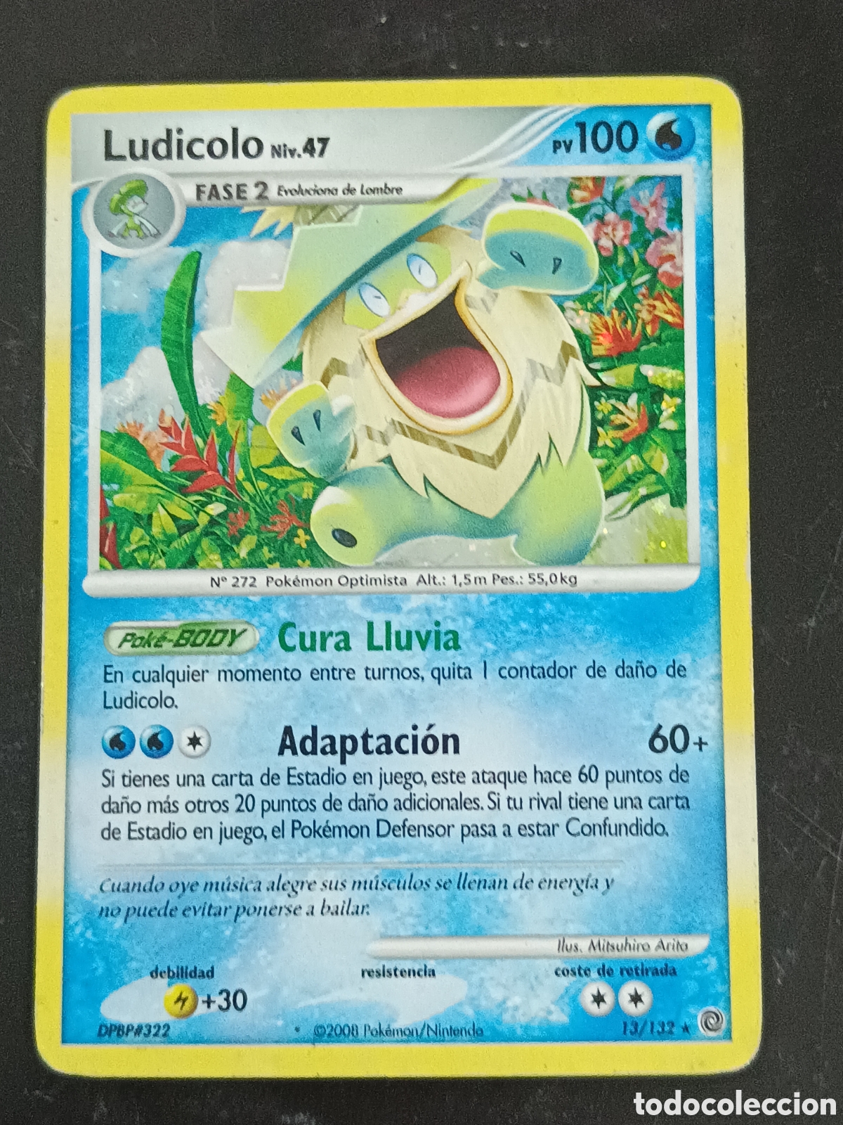 Trading cards: Pokemon Ludicolo 13/132 Diamante Y Perla Maravillas Secretas En Castellano