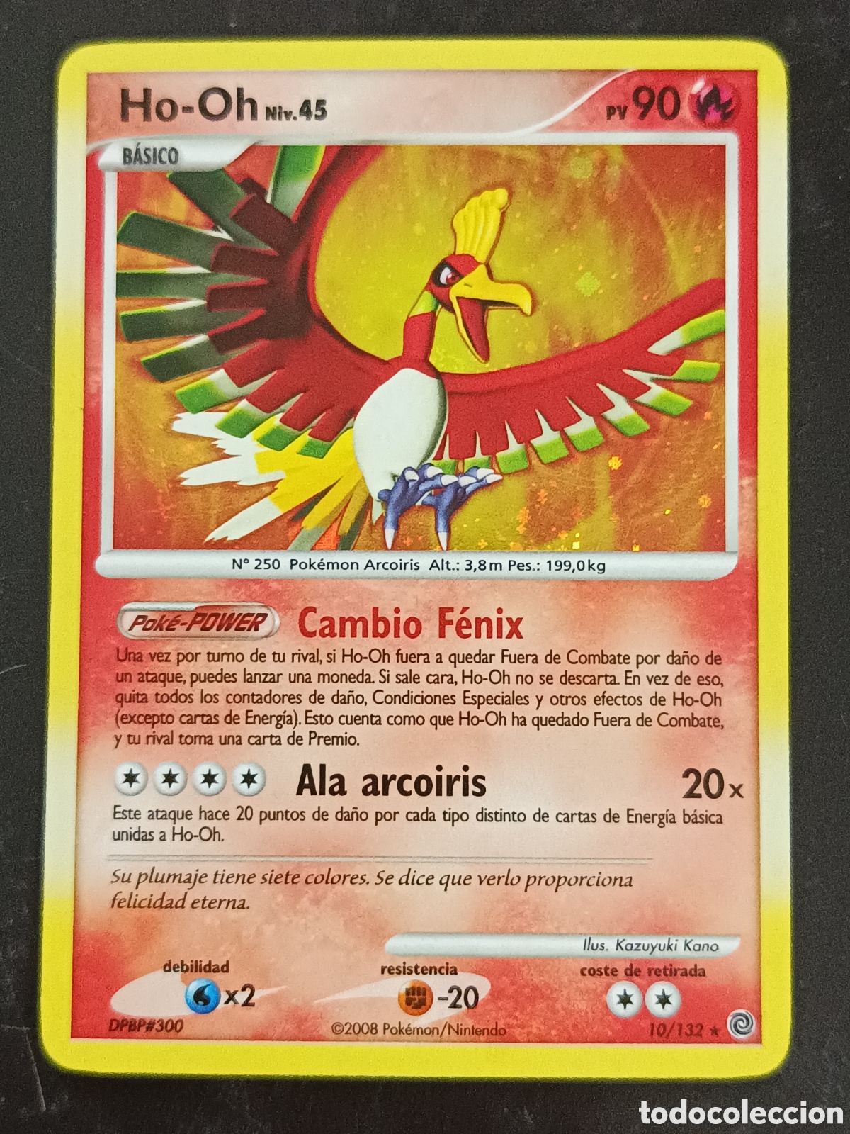 Trading cards: Pokemon Ho-Oh 10/132 Diamante Y Perla Maravillas Secretas En Castellano