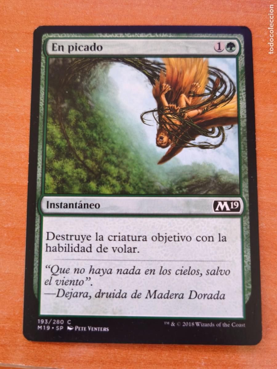 Trading cards: magic the gathering, en picado instantaneo