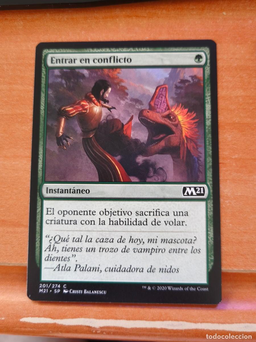 Trading cards: magic the gathering, entrar en conflicto