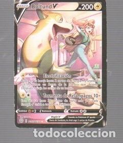 Trading cards: CROMO DE POK&Eacute;MON DE BASICO BOLTUND V PS 200 DEL A&Ntilde;O 2021