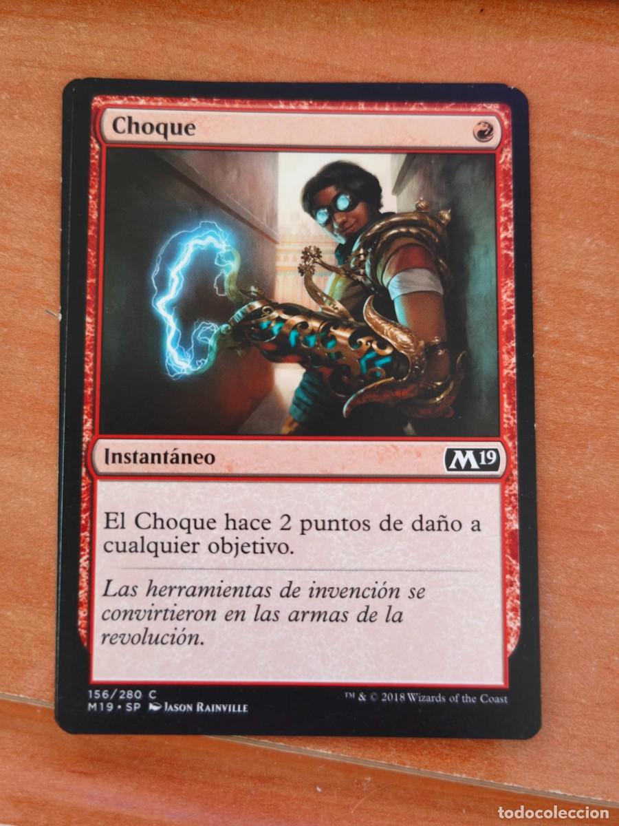 Trading cards: magic the gathering, choque