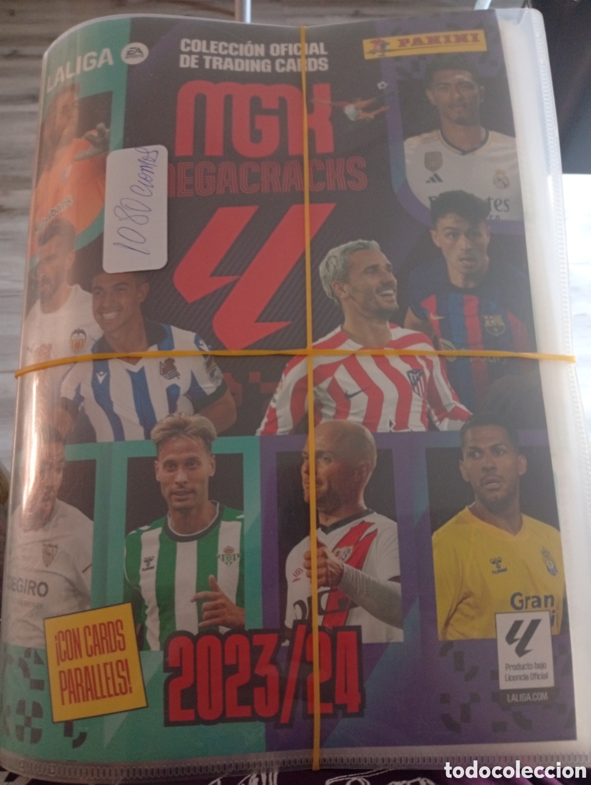 Trading cards: ALBUM CON 1080+110 SUELTOS PANINI LA LIGA