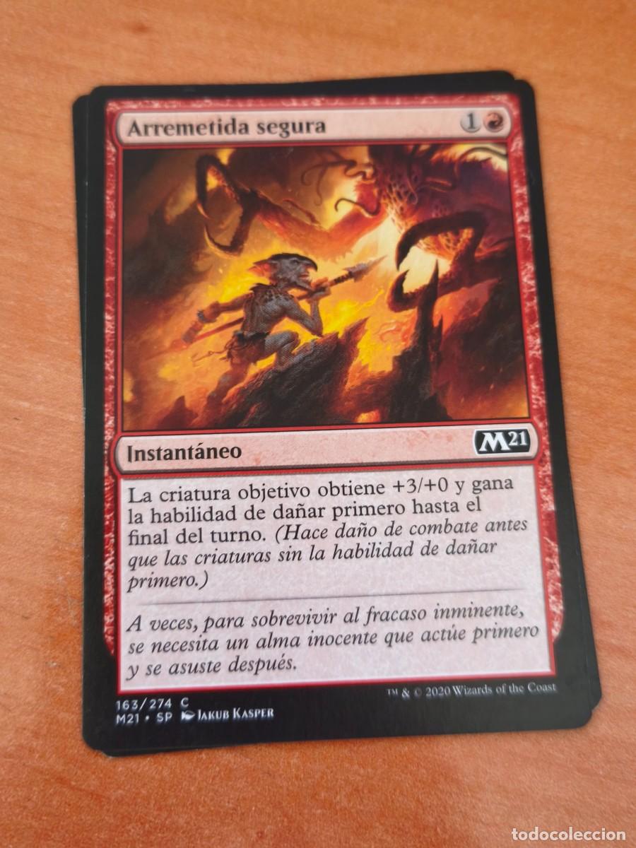 Trading cards: magic the gathering, arremetida segura