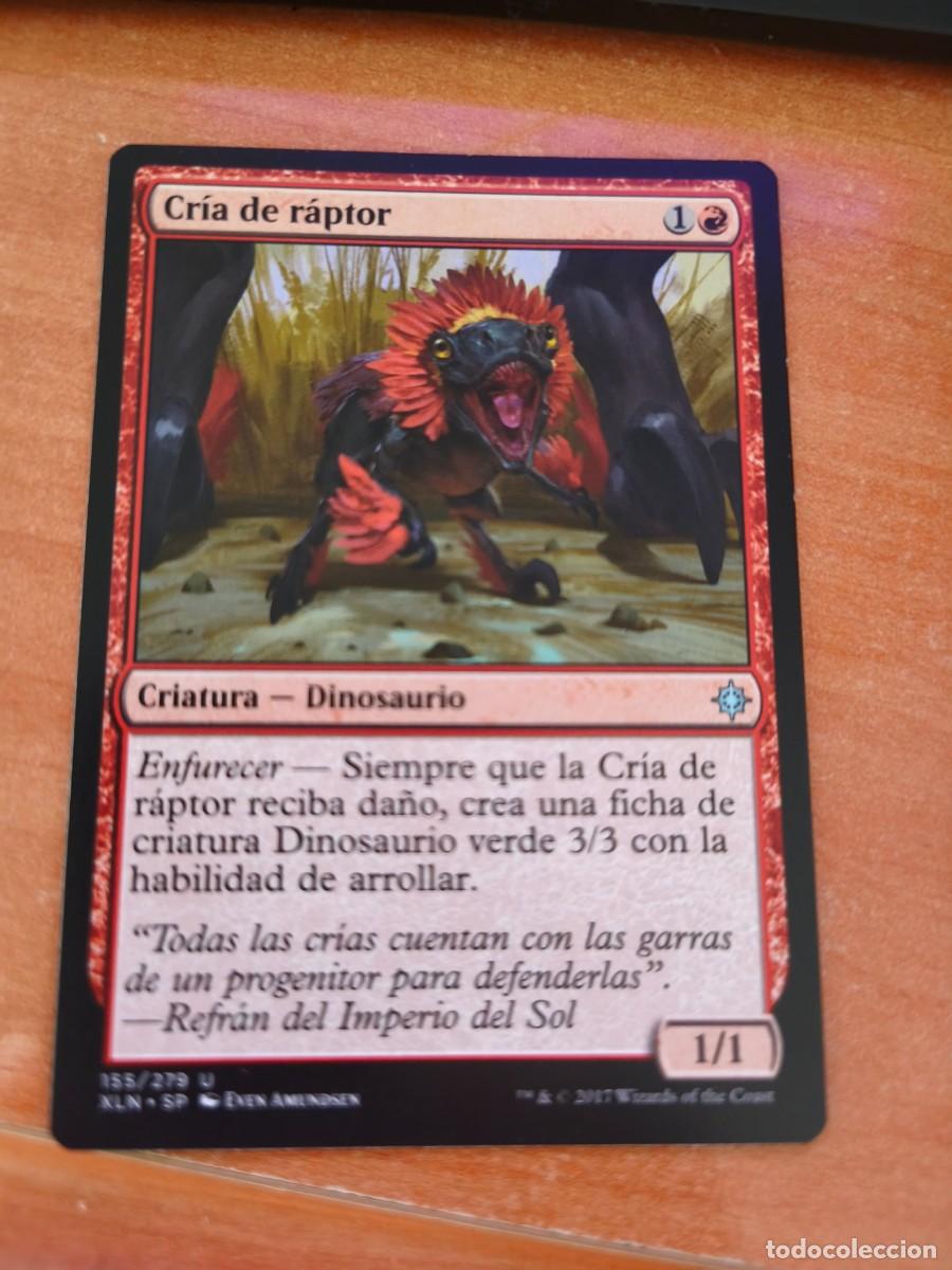 Trading cards: magic the gathering, cria de raptor