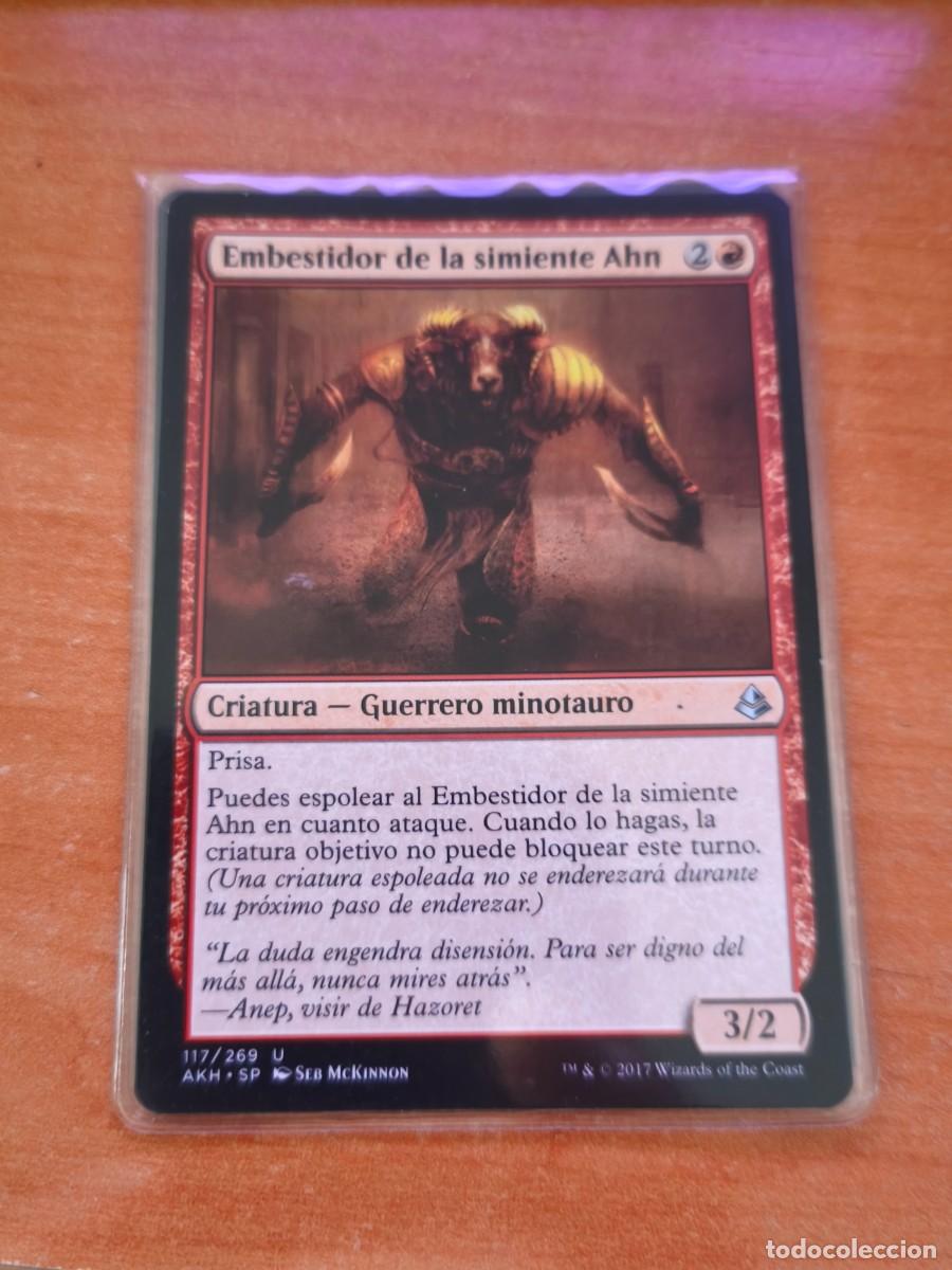 Trading cards: magic the gathering, embestidor de la simiente ahn