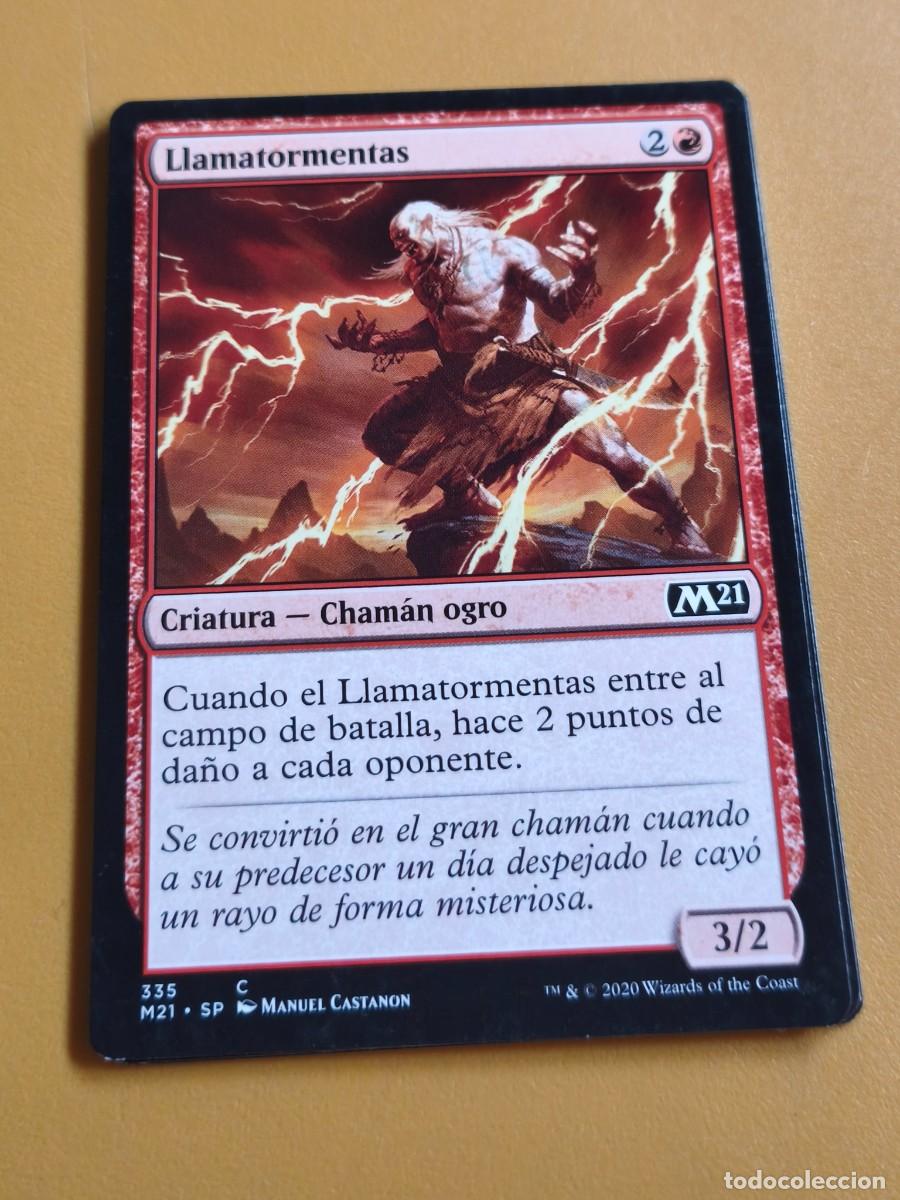 Trading cards: magic the gathering, llamatormentas