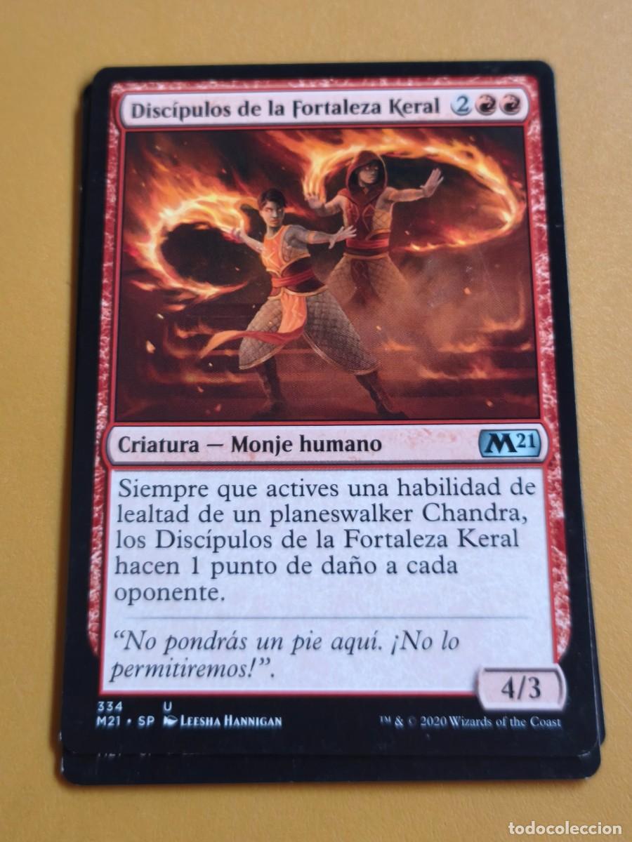 Trading cards: magic the gathering, discipulos de la fortaleza keral