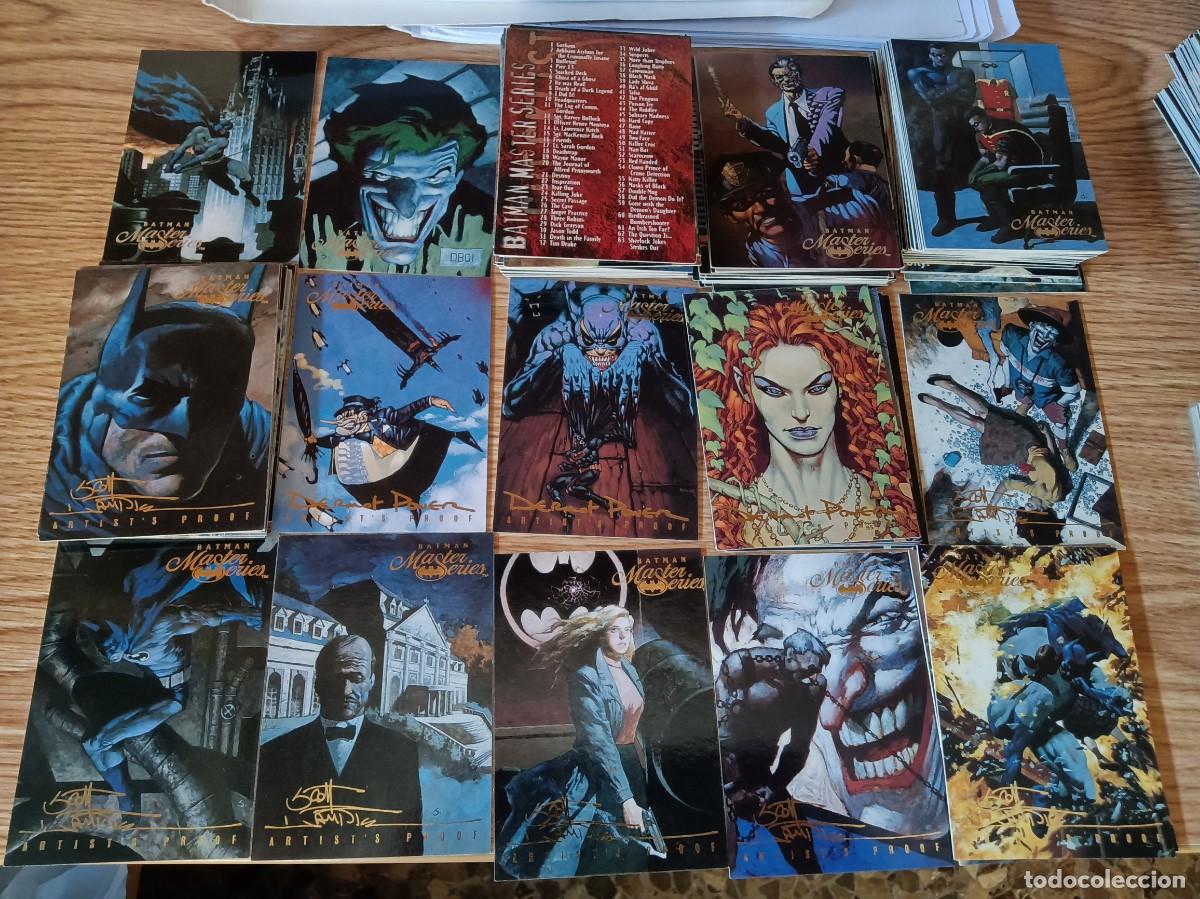 Trading cards: BATMAN MASTERSERIES COLECCION Set Trading Cards Cromos + Especiales + firmados