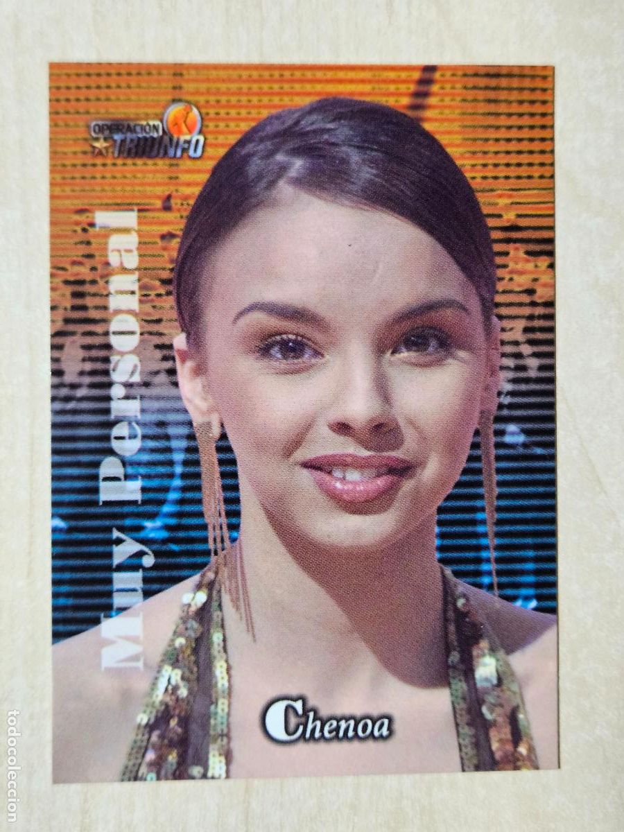 Trading cards: CROMO CARD PANINI OPERACION TRIUNFO PRIMERA EDICION 19 DE 144 - CHENOA